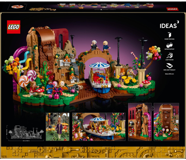LEGO Ideas 21360 Willy Wonka i fabryka czekolady - 1418326 - zdjęcie 18